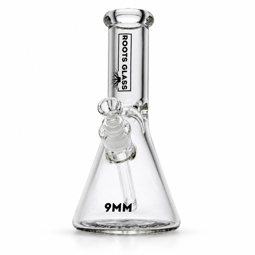 Roots Glass 10" 9mm Beaker